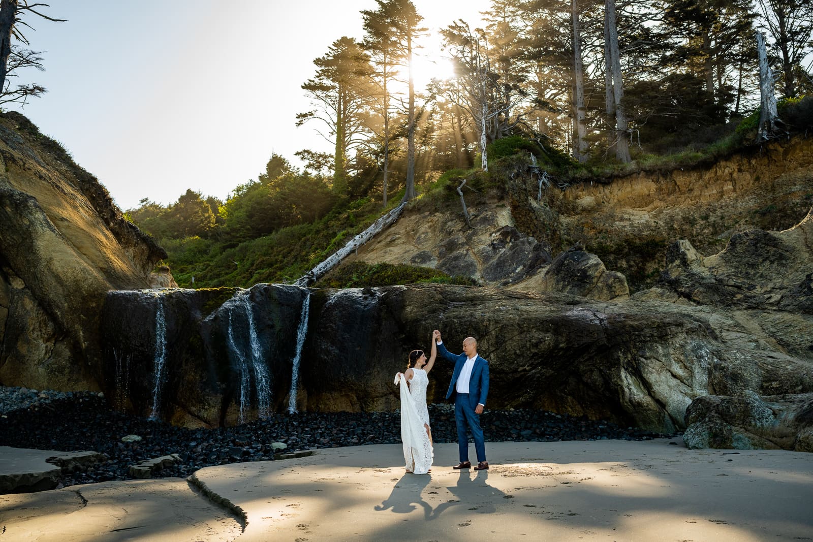 Hug Point elopement