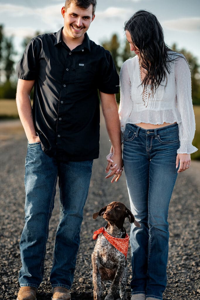 Oregon engagement session