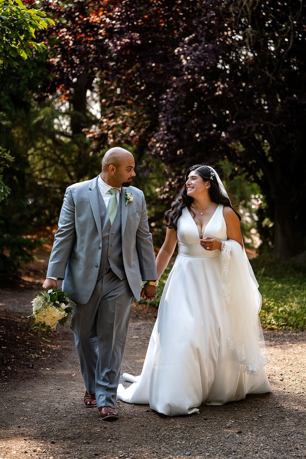 Log House Garden Wedding