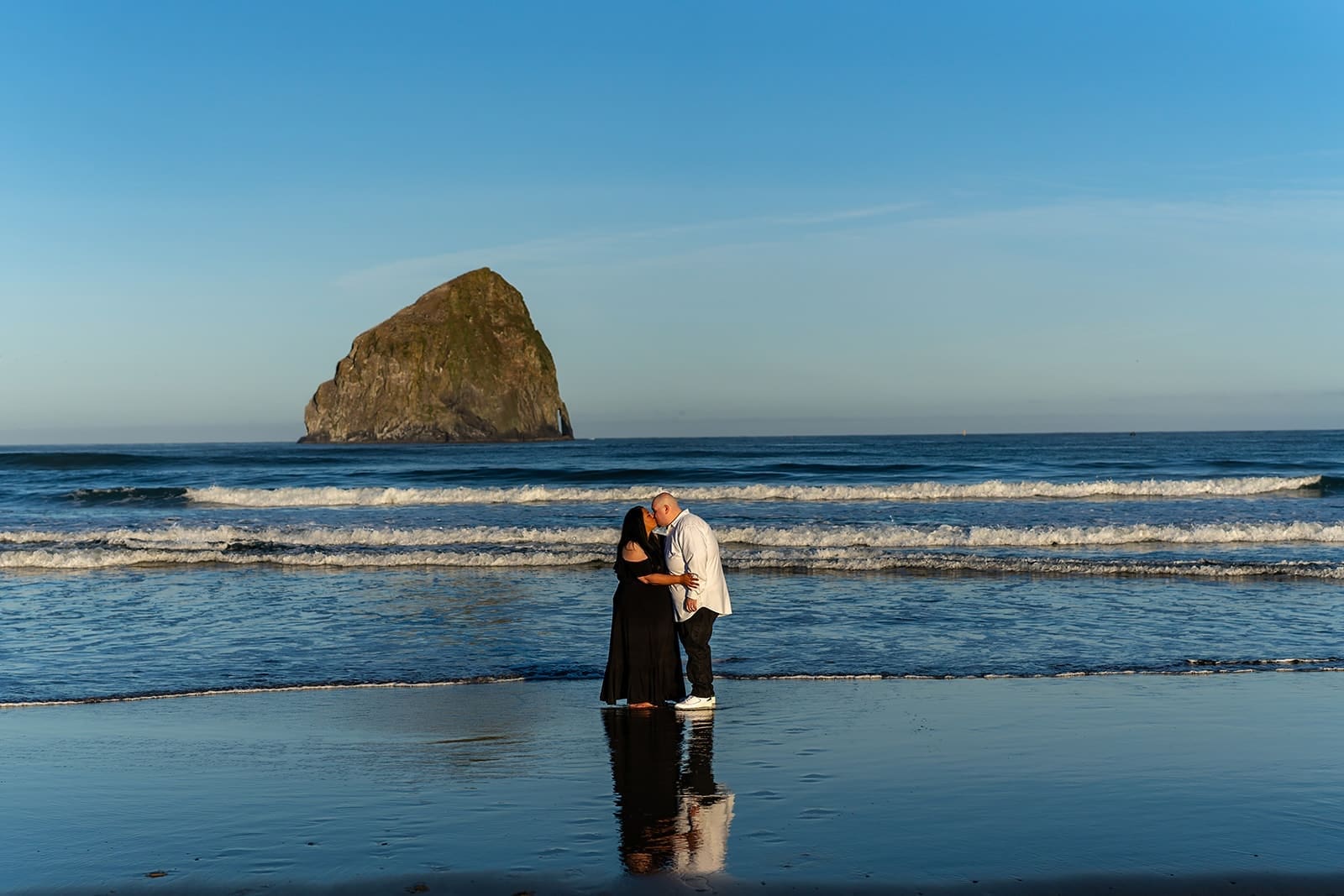 Karen & tony engagement | pacific city, oregon