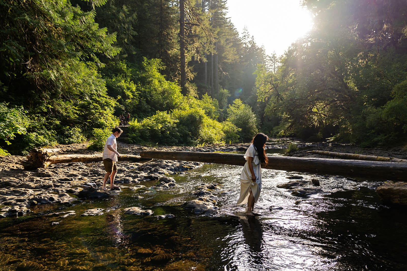 Silver Falls Engagement