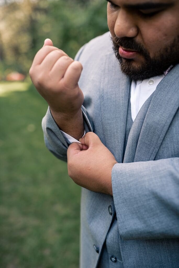 Bridal Veil Getting Ready