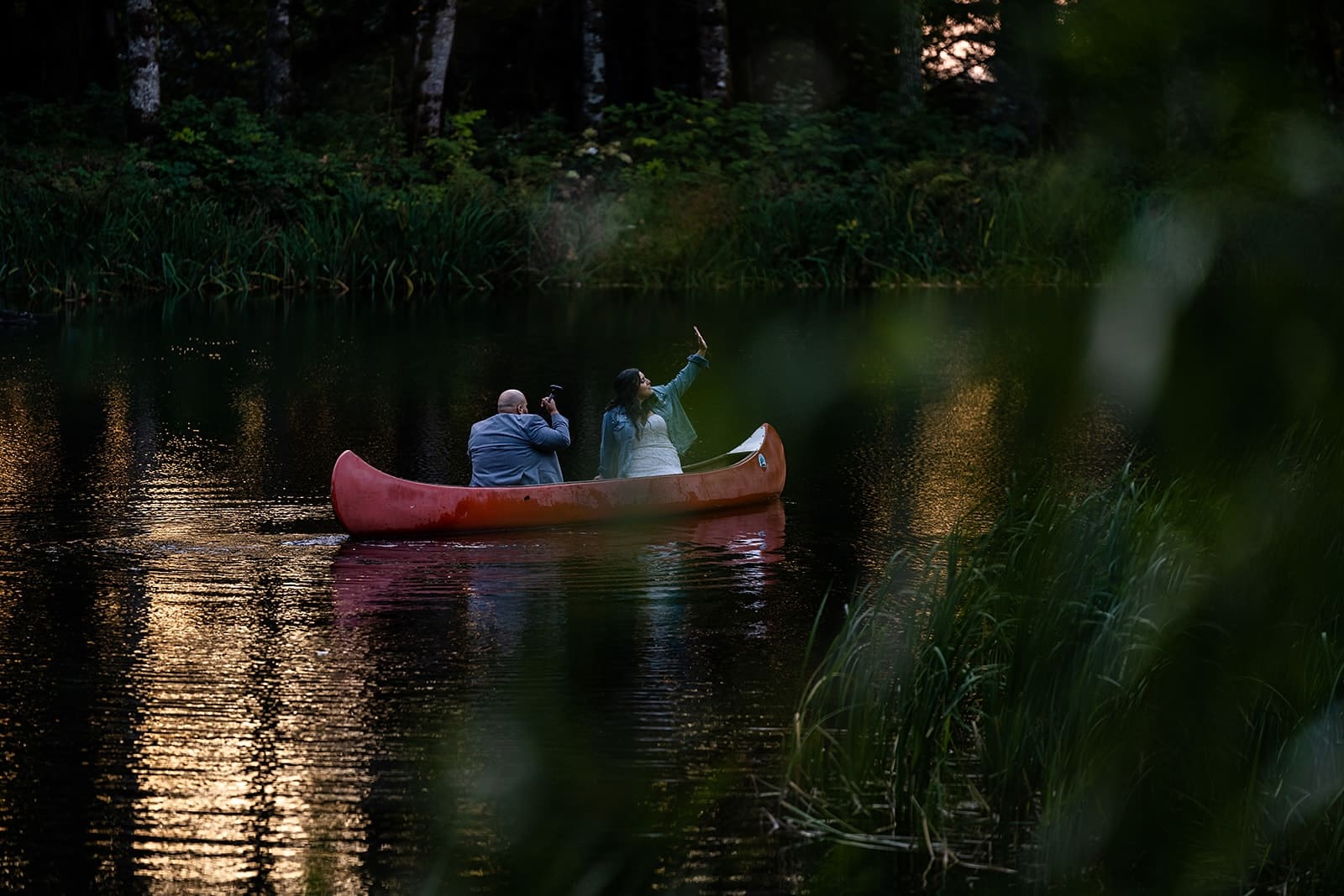 Bridal Veil Lake Wedding